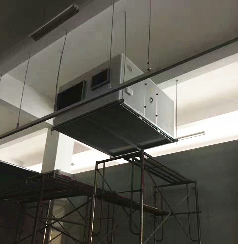 揚子江空調新風換氣機吊裝